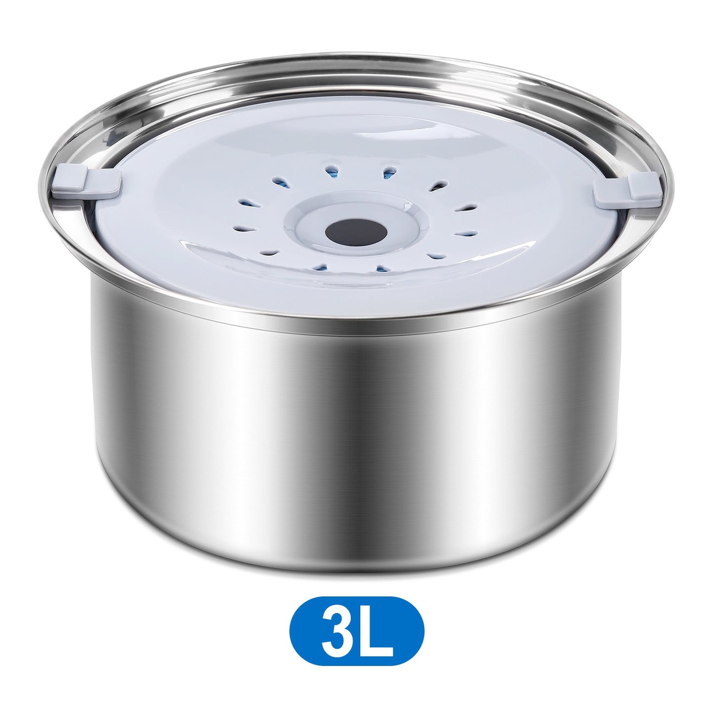 Stainless Steel Large Capacity Floating Pet Bowl