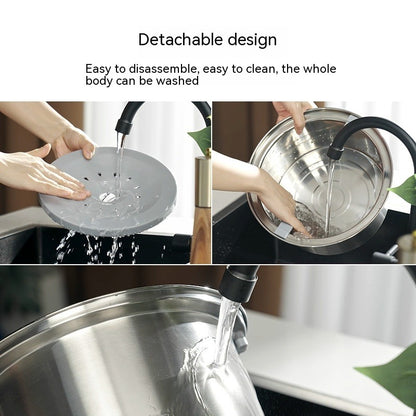 Stainless Steel Large Capacity Floating Pet Bowl