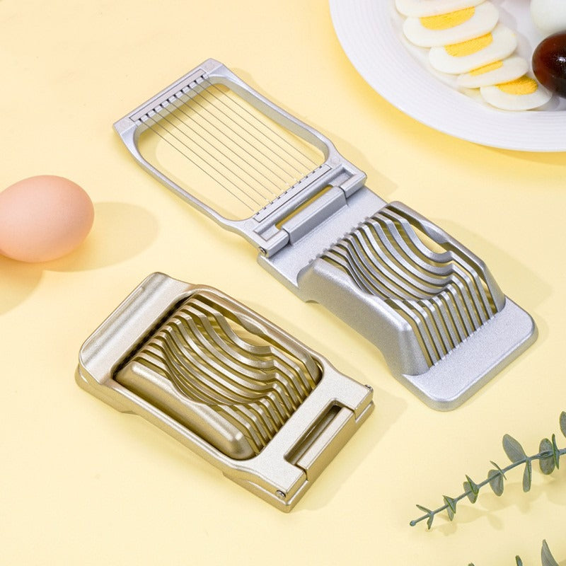 Aluminum Alloy Egg Cutter Kitchen Tool