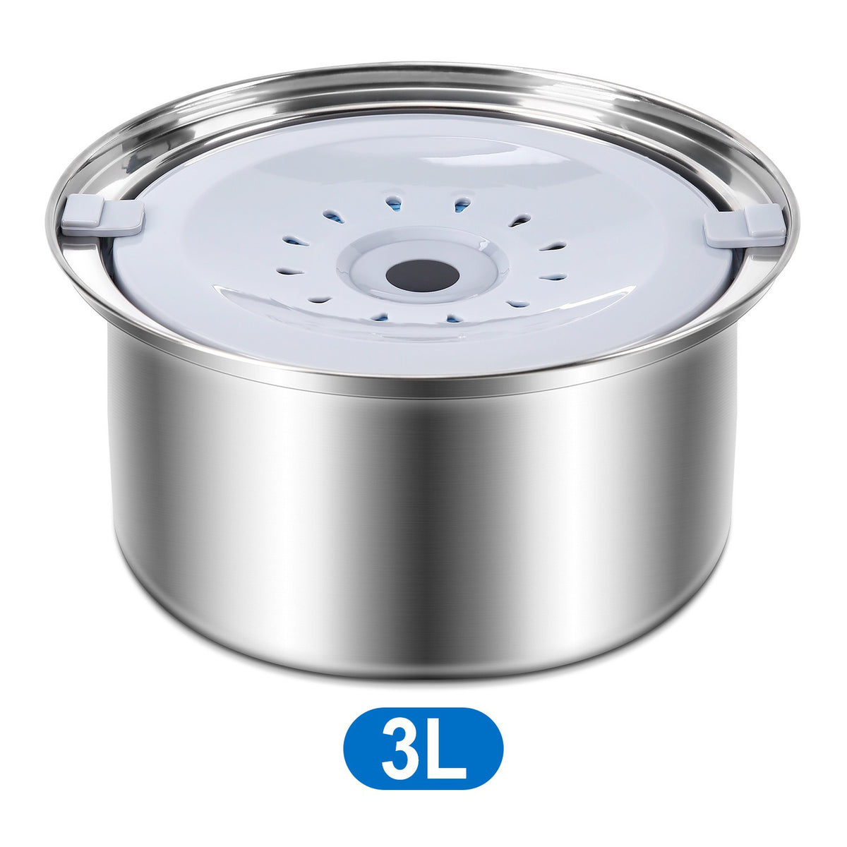 Stainless Steel Large Capacity Floating Pet Bowl