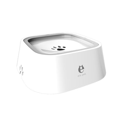 Floating Dog Water Bowl - No Wet Mouth Design