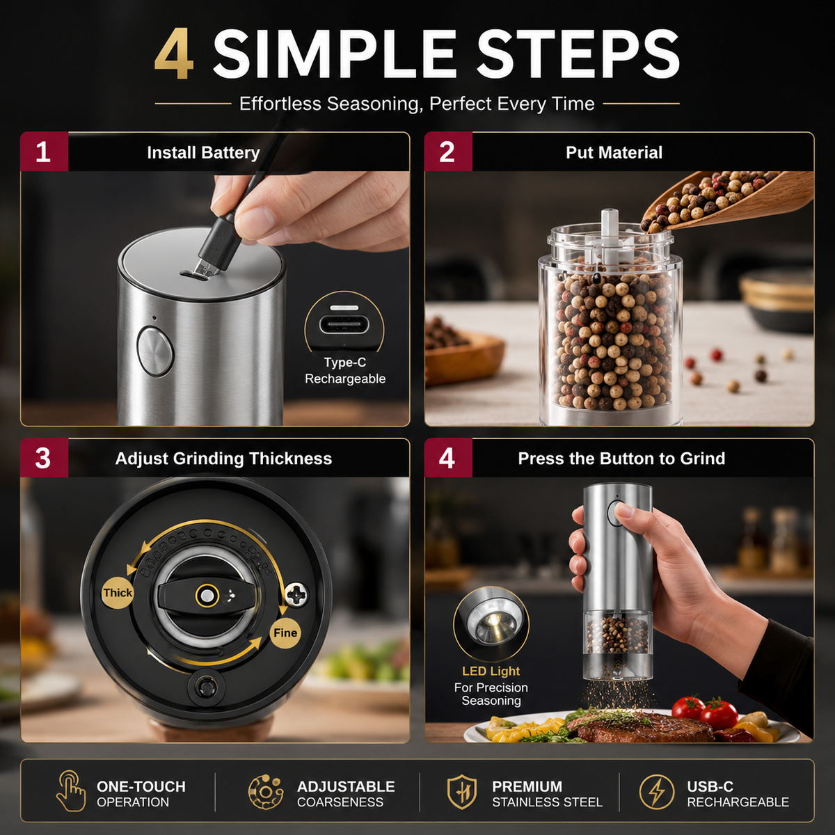SpicePro™ Auto Grinder