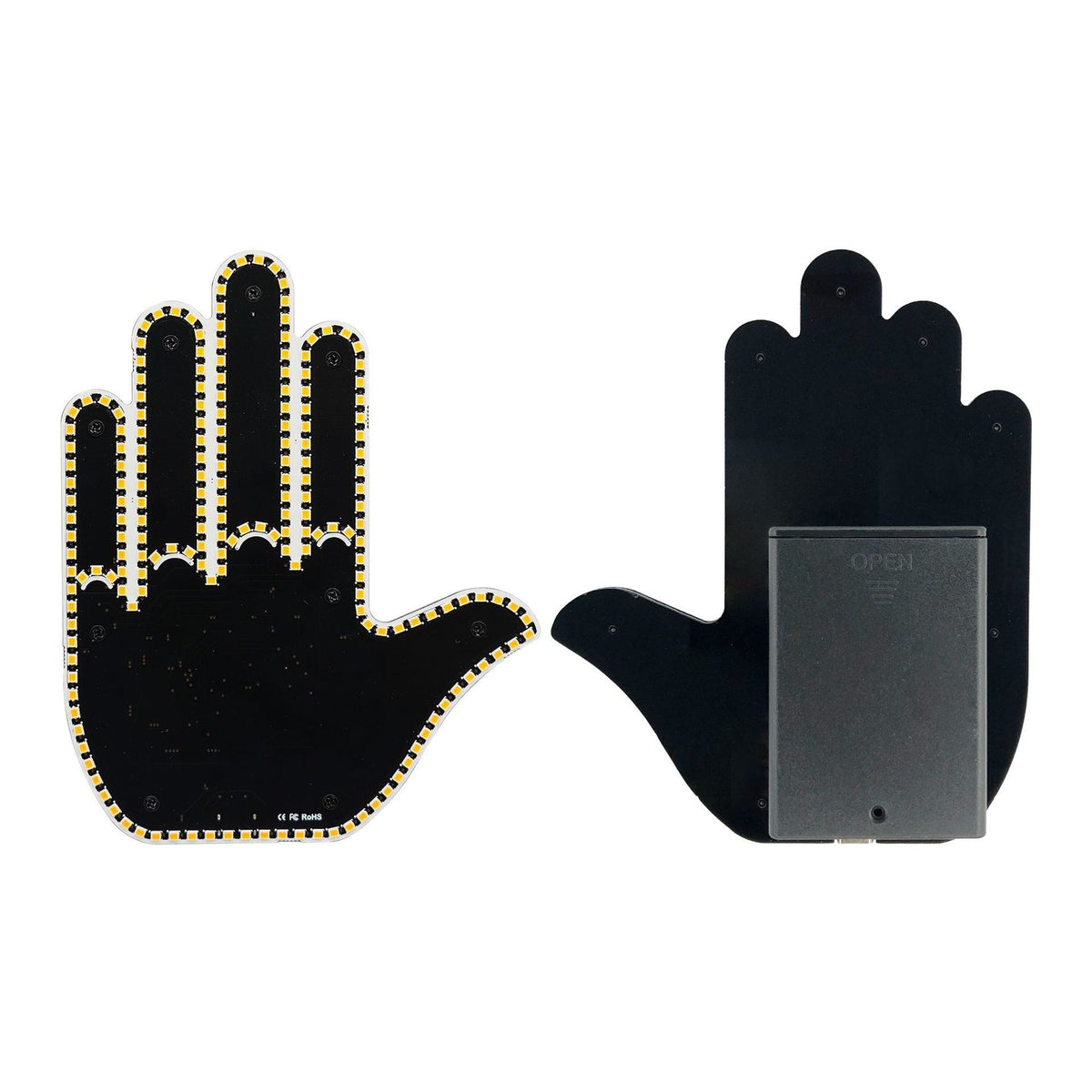 Men's Gesture Light Car Warning Lamp